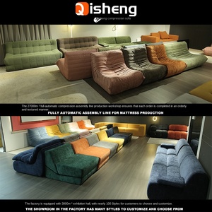 Xuất khẩu rochburg một chỗ ngồi bóng đá <span class=keywords><strong>sofa</strong></span> căng bông tổ ong vỏ không khung xốp giải trí chân không nén ghế - Product Image 3