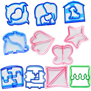 in Stock Kids Sandwich Maker <strong>Set</strong> with Crust Cutter Plastic Bread Cutter and Cookie Cutters for Young Bakers - Product Image 1