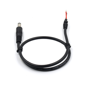 LED şerit 5.5 için SR açık uçlu 2.1 güç kablosu ile DC çıplak tel * güvenlik kamerası erkek fiş - Product Image 5