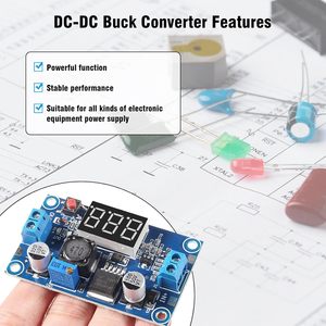 LM2596 Adjustable DC-DC Step-Down Buck Converter Module with LED <strong>Voltage</strong> Regulator Input to 1.25-37V <strong>Output</strong> Power Supply Module - Product Image 4