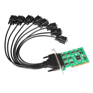 PCI a 8 puertos serie RS232 interfaz de tarjeta Control Industrial adaptador de expansión de computadora PCI tarjeta serie SYSBASE 16C1058 Chip - Product Image 1