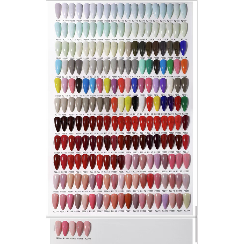 uv gel colors