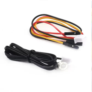 12V 0.8A DC PWM 2-3シングルワイヤーファン温度制御速度コントローラシャーシコンピュータノイズリダクションモジュールNTC B50K 3950 - Product Image 2