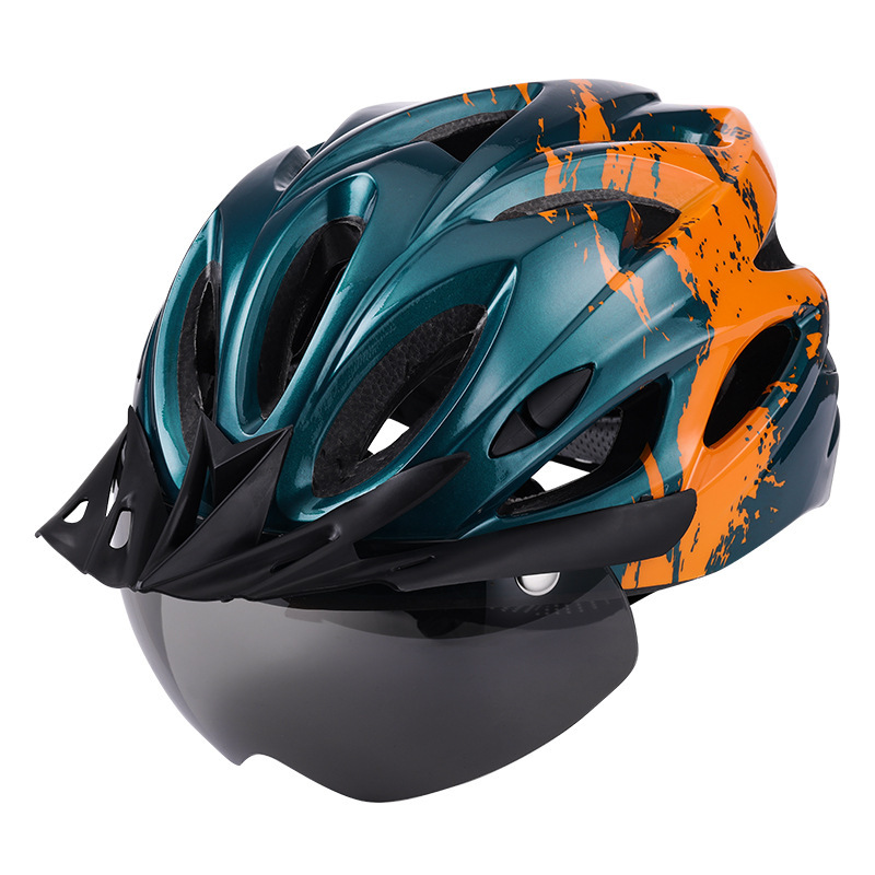 Orange vif et noir