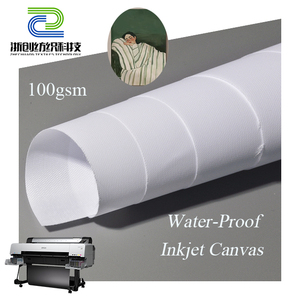 Sinh thái dung môi Matte nghệ thuật in phun kỹ thuật số in ấn 100gsm Polyester kéo dài vải cuộn - Product Image 1