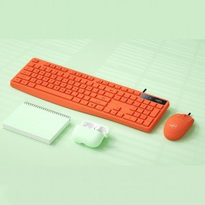 Ergonomic Full-Sized <strong>Keyboard</strong> <strong>Mouse</strong>, Colorful Windows USB <strong>Keyboard</strong> With <strong>Mouse</strong> Set for PC Laptop - Product Image 3