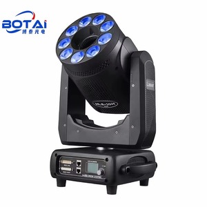 BOTAI 5 Вт/10 Вт RGB движущийся головной свет со светодиодным кольцом, активная и автоматическая программа для освещения сцены DJs - Product Image 4