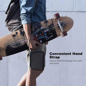Laudtec EVA01 <strong>Controller</strong> Hard <strong>Shell</strong> Carry Small Pouch Material Box Bag Eva Case for Sony Ps5 Pro <strong>Ps4</strong> Slim Ps3 Ps2