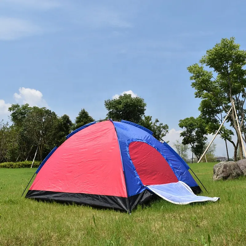 Ручная настройка легко мгновенный палатка открытый палатки 4 человек водонепроницаемый открытый купол палатки
