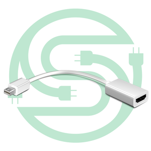 Mini Displayport Mini DP转HDMI母头视频电缆适配器转换器适配器For Mac - Product Image 2
