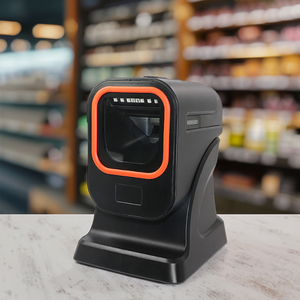 USB RS232 2D Desktop-Barcode-Scanner Verbesserter Infrarot sensor Weiches Licht Design für POS-Einzelhandel geschäfte Supermärkte Lager - Product Image 1