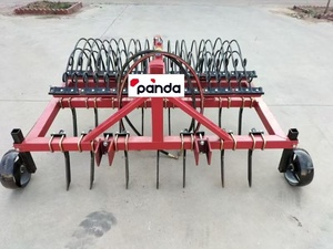 热销拖拉机1.5米铁轮双排小干草耙，用于回收农场残留物 - Product Image 5