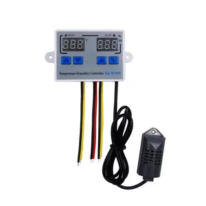 Controlador de temperatura y humedad LED Digital W1099 para incubadora 12V 24V 110V 220V termómetro higrómetro medidor Sensor termostato - Product Image 1