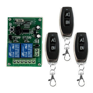 433 DC12V HF-Sender-Empfänger modul mit rollendem oder festem Code aus Metall