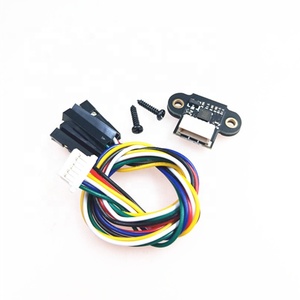 TOF10120 10-180cm Abstands sensor RS232-Schnittstelle UART I2C IIC-Ausgang 3-5V mit Kabellaser-Entfernungs sensor modul