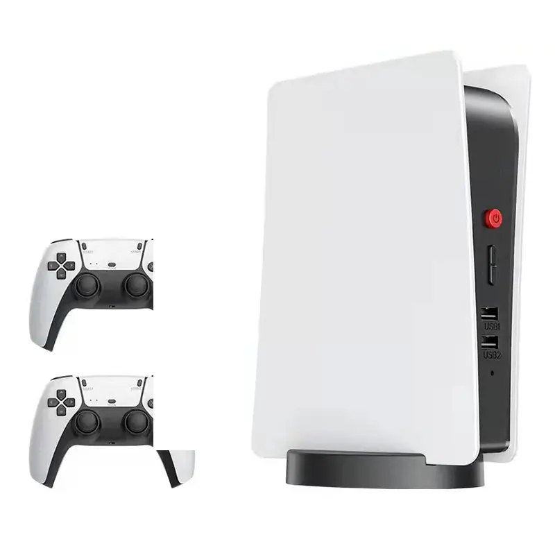 M5-PS5 لعبة فيديو وحدة التحكم 4k الرجعية التلفزيون لعبة 20000 + الألعاب الكلاسيكية 2.4G وحدة تحكم لاسلكية ل PS1/CPS/FC/GBA الأطفال هدية