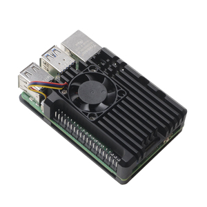 <span class=keywords><strong>Raspberry</strong></span> <span class=keywords><strong>Pi</strong></span> 5 Caixa Dissipador De Alumínio com 5V Ventilador De Refrigeração Para <span class=keywords><strong>Raspberry</strong></span> <span class=keywords><strong>Pi</strong></span> 5 Caixa De Metal