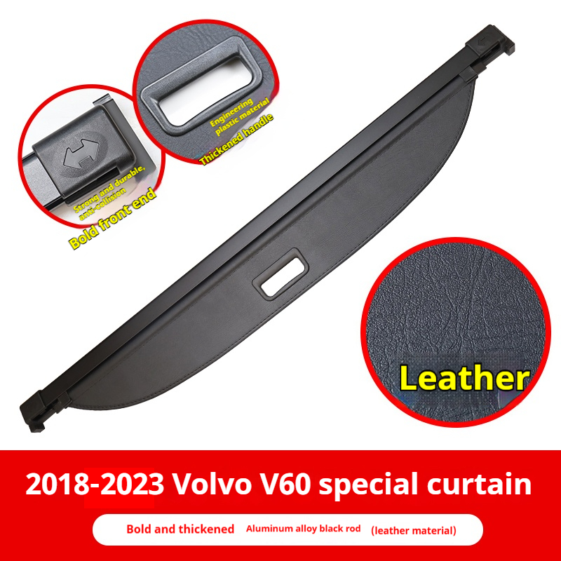 2018-2023 Volvo V60: Toile noire/beige, cuir, carbone Stria