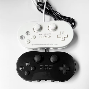 Classic Wired <strong>Controller</strong> with Vibration Motor First Generation for Nintendo Wii Pro Gamepad Joystick Manette Mando - Product Image 1