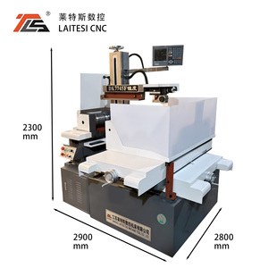 Laites DK77 serisi 0.01mm yüksek hassasiyetli lineer ray Cnc Edm tel kesme makineleri DK7735 DRO dijital Readouts ile - Product Image 3