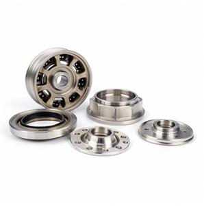 Pezzi lavorati in lega di titanio CNC di precisione servizi di lavorazione CNC ad alta temperatura parti meccaniche resistenti - Product Image 1