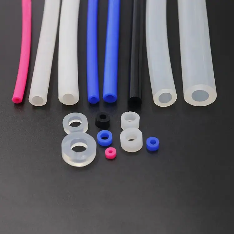 Heat Insulation High Temperature Thin Medical Catheter Silicone Rubber Hoses