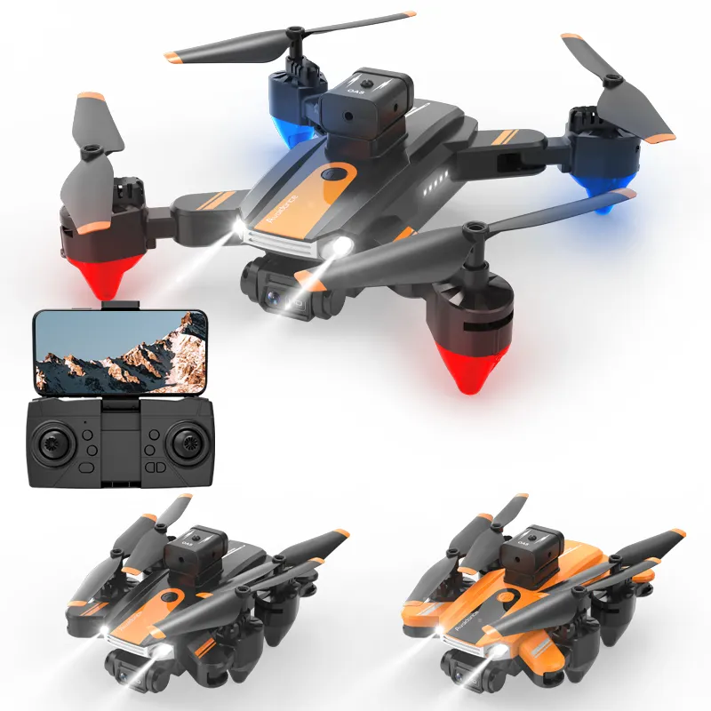 2023 Top vente Wifi FPV Selfie Drones transmission en temps réel RC hélicoptère quadrirotor sans tête pliable Drone cadeaux jouets