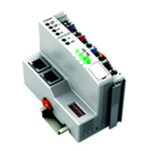 750-871 I/O Interface Ethernet <strong>TCP</strong>/<strong>IP</strong> <strong>Controller</strong> 32-bit, 2-Port RJ45, 24VDC 750-871 - Product Image 1