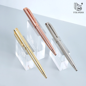 <strong>New</strong> Metal Roller Pen Plating Laser Logo Luxury Ballpoint Stationery Supplies Gifts Ball Pen <strong>Writing</strong> for Business Office - Product Image 3
