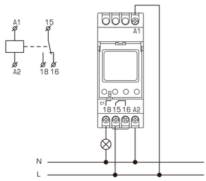 Retelek สวิตช์จับเวลาดาราศาสตร์ช่องเดียวสวิตช์ดิจิตอล ac/ DC24-264V ได้50/60Hz สวิตช์ตั้งเวลาได้สวิตช์ตั้งเวลารีเลย์เวลาดาราศาสตร์