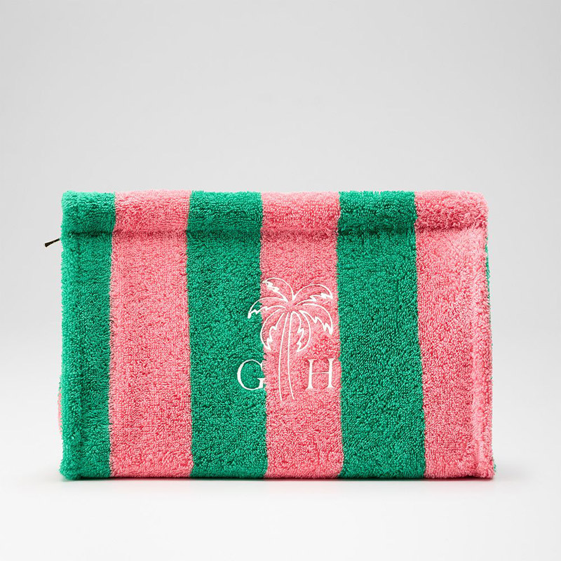 Rose et vert