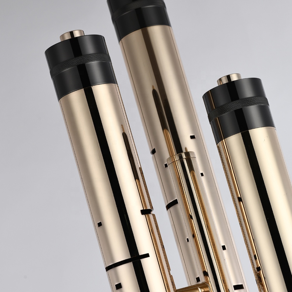 Pearl black+Elegant pale gold