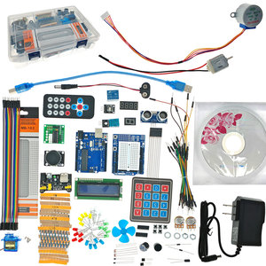 Für UNO Project Super Starter Kit mit Tutorial und UNO R3 Kompatibel mit Arduino IDE DIY Electronic Kit mit Ladegerät