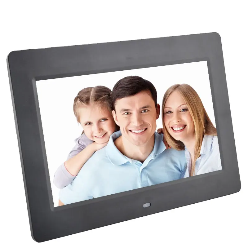 Alta qualidade 7 "digital photo frame com rádio fm relógio e alarme 7 polegadas