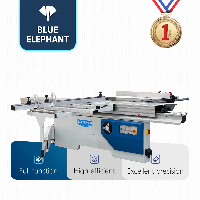 Máquina cortadora de tablero de melamina 6132, sierra de mesa deslizante de 45 o 90 grados para carpintería, precio competitivo