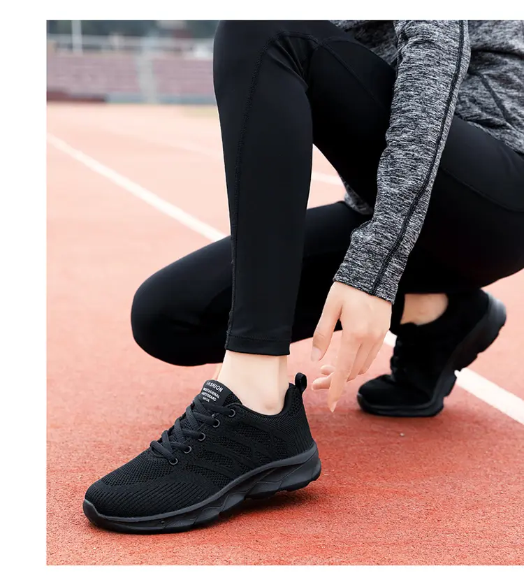 Respirável Leve anti slip womens running gym Sneakers Espuma De Memória Sneakers para as mulheres estudante Walking Tennis Shoes