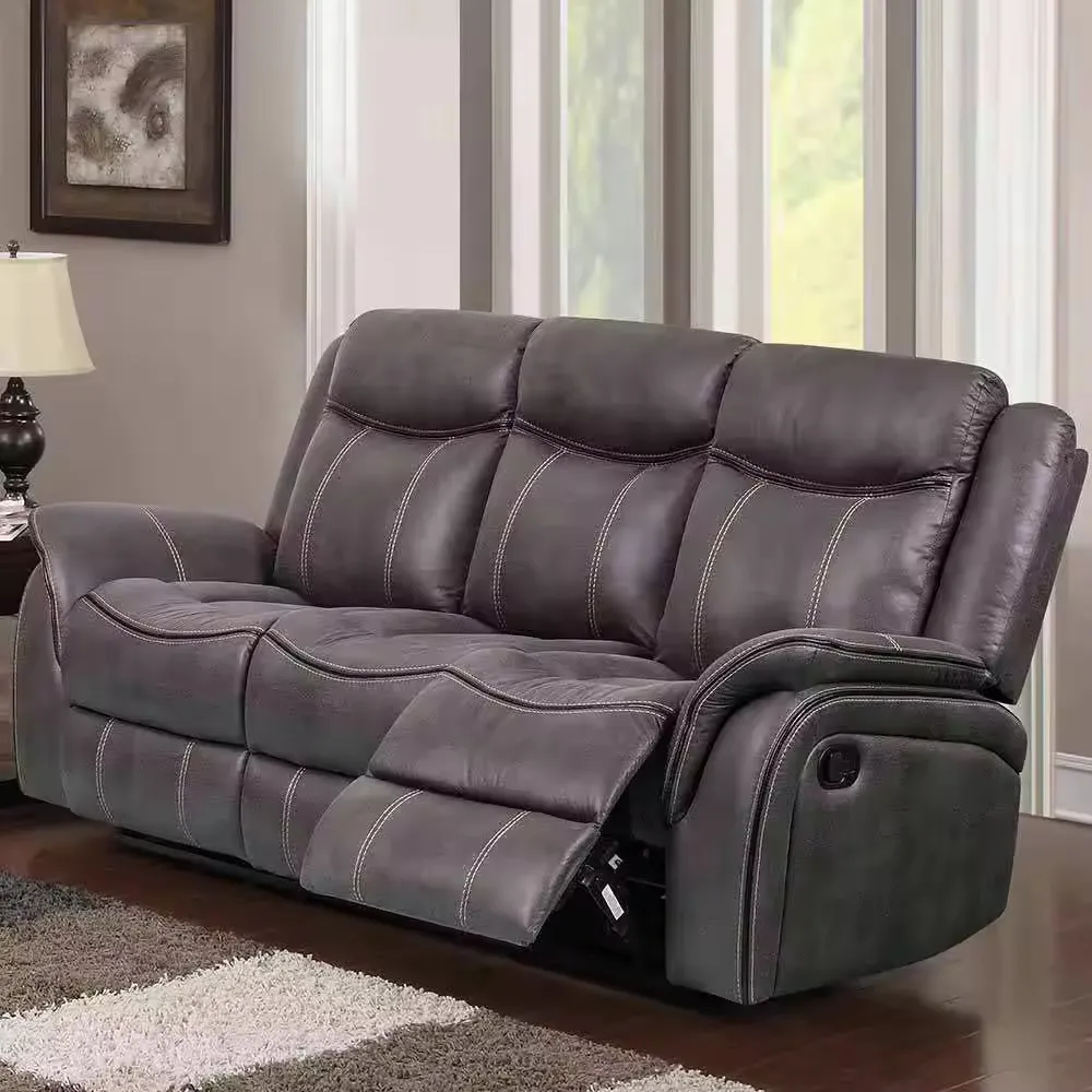Di lusso Pu divano singolo reclinabile divano divano divano 3 2 1 poltrona reclinabile