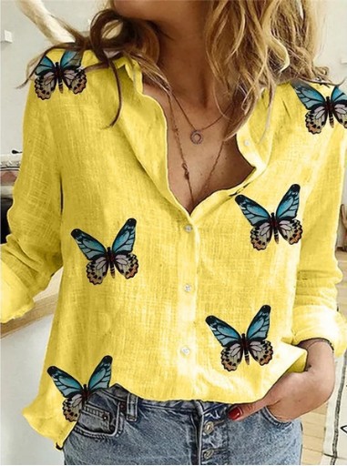 amarillo mariposa