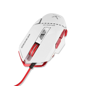 Mouse professionale da gioco per Computer di marca Wesdar a 8 tasti con Mouse meccanico a LED colorato con luce portatile retroilluminato programmabile - Product Image 3