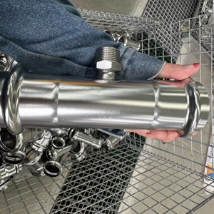 <strong>ASTM</strong> A403 Double Compression Stainless Steel Pipe Fitting for <strong>Water</strong> Transition 304 316 in China Factory - Product Image 5