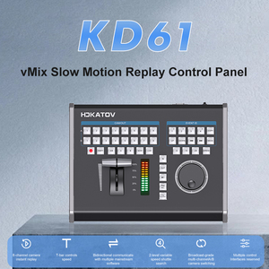 JJTS KT-KD61Vmix yavaş hareket video değiştirici 8 kanal t-bar kontrol paneli yayın sınıfı çok kanallı AVB kaynak anahtarlama - Product Image 2