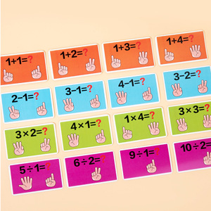 Early Learning Math Teaching Aids Wooden Number Block <strong>Counting</strong> Board Montessori Finger <strong>Counting</strong> Game - Product Image 4