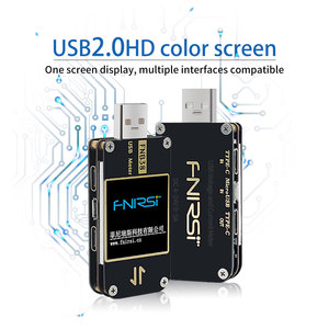 Fnirsi เครื่องทดสอบ USB แบบ FNB38, แอมแปร์โวลต์มิเตอร์เครื่องทดสอบ USB Qc4 + pd3.0 2.0 PPS ชาร์จเร็วโปรโตคอลความจุแอมแปร์โวลต์มิเตอร์ USB teste - Product Image 2