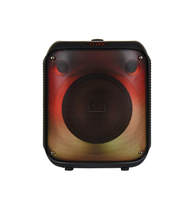 Tragbarer 8-Zoll-Karaoke-Party-Lautsprecher 40-W-Multifunktions-Außengerät mit RGB-LED-Beleuchtung und AUX-Kommunikation