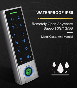 Controllo di accesso della tastiera di tocco dell'impronta digitale della carta Rfid biometrica astuta impermeabile Tuya dell'oem Ip66 della fabbrica con il campanello - Product Image 5
