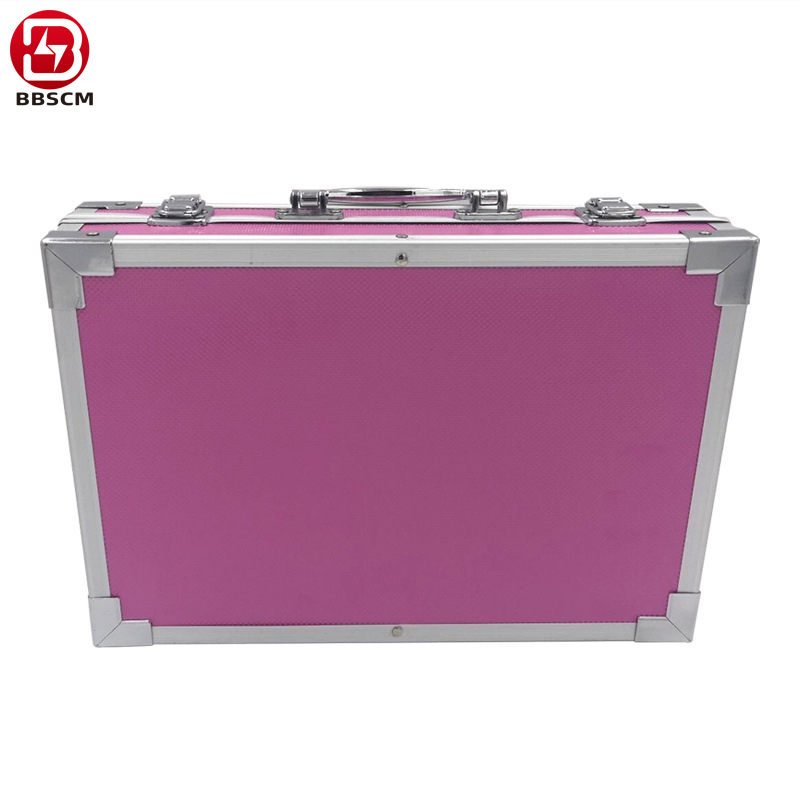 Boîte en aluminium 145, pinceau, rose diamant - double couche