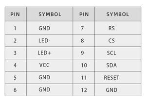 1,28 Zoll TFT LCD gelötet 240x240 runder Bildschirm GC9A01 Voll farbiges LCD-Display SPI-Abdeckung - Product Image 6