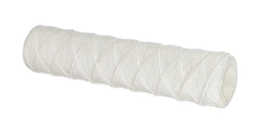Soluciones de membrana 5 micras 10 "x 2,5" cuerda herida filtro de agua para toda la casa reemplazo filtros de sedimentos universales