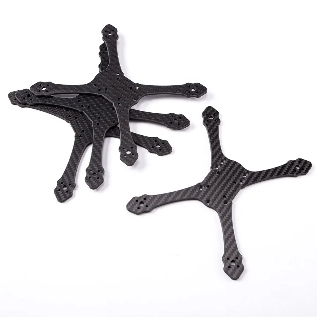 Tùy Chỉnh 230Mm 250Mm CFRP Quadcopter Khung 5 Inch 7 Inch Carbon Sợi PFV Khung Bộ Dụng Cụ