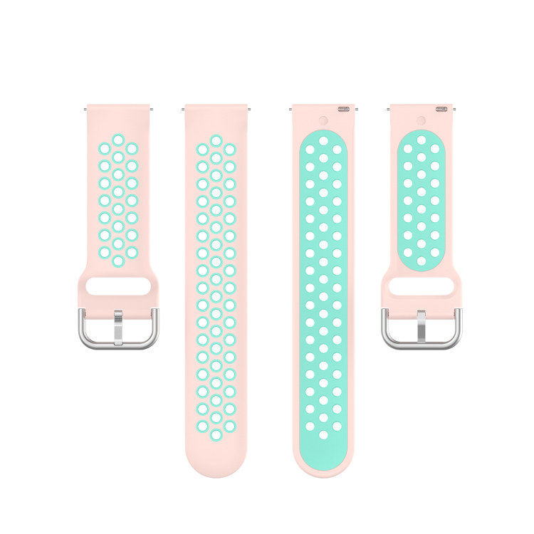 Multi-(Light Pink+Teal)-Silicone Material-Sport Type